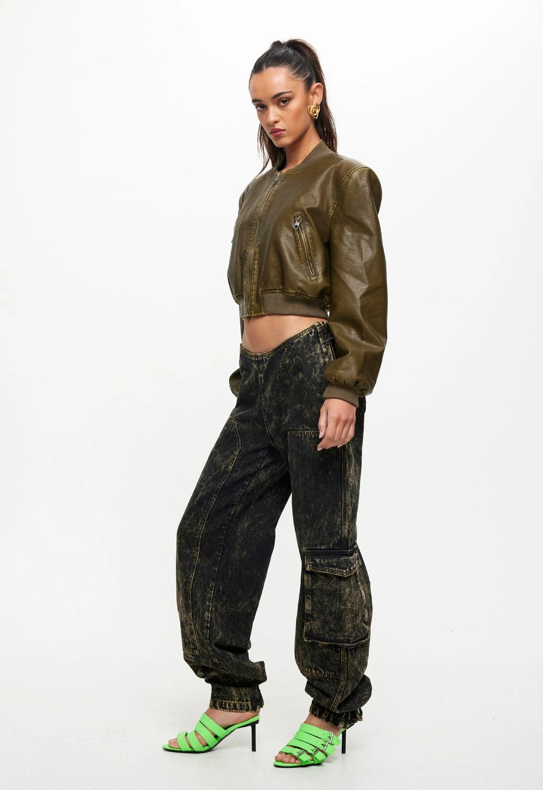 RIOT JEAN - WASHED CHOCOLATE 3 RIOT JEAN - WASHED CHOCOLATE - Image 3