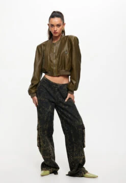 ALLURE BOMBER - ASH -Tops To Bottoms Sales LC580 2 2307 ASH LB640 2307 WASHED CHOCOLATE 7jpg 23a00886 2bde 46e8 a365 9596bc84f238