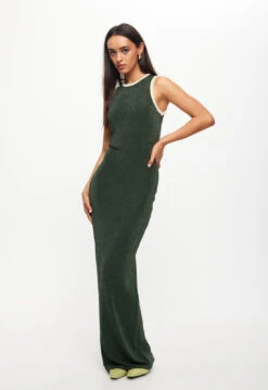 97' MAXI DRESS - FOREST