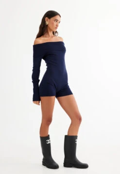 OFF DUTY ROMPER - NAVY