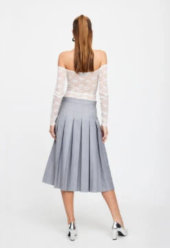 MADEMOISELLE BODYSUIT - PORCELAIN -Tops To Bottoms Sales LT846 2303PORCELAIN LB586 2 2303GREY8