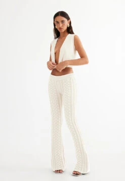 SERENA PANT - CREAM -Tops To Bottoms Sales LT861 2304 STONE LB601 2304 MOSS 8