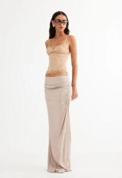ALMOST FAMOUS MAXI - TAUPE -Tops To Bottoms Sales LT862 2304 TAN LB598 2304TAUPE 4