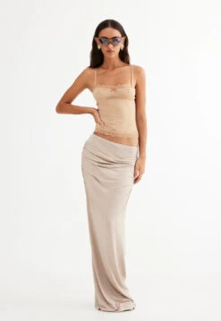 ALMOST FAMOUS MAXI - TAUPE -Tops To Bottoms Sales LT862 2304 TAN LB598 2304TAUPE 7