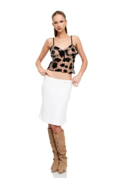 BASIC INSTINCT CAMI - FLORAL -Tops To Bottoms Sales LT88 690 2FLORAL LB88 536BABYPOWDER2