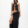 MARIAH MAXI SKIRT - ONYX