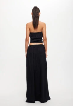 SERENE MAXI SKIRT - ONYX -Tops To Bottoms Sales LT923 2310 LB467 1 2310 ONYX 17jpg