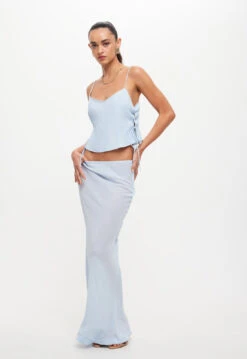 ENDLESS MAXI SKIRT - PALE BLUE -Tops To Bottoms Sales LT924 2310 LB665 2310 PALE BLUE 6jpg