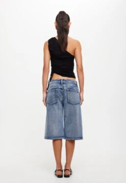 NIRVANA OFF SHOULDER TOP - ONYX -Tops To Bottoms Sales LT925 2310 LB664 2310 BLUE ACID 13jpg