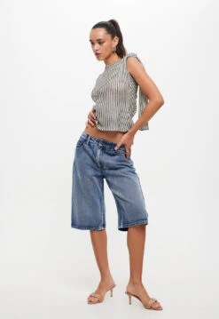 TRANQUIL TOP - WHITE STRIPE -Tops To Bottoms Sales LT933 1 2310 WHITE STRIPE LB664 2310 BLUE ACID 5jpg