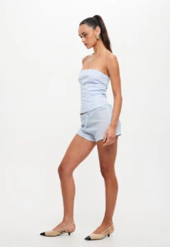 ALLURE STRAPLESS TOP - PALE BLUE -Tops To Bottoms Sales LT937 2310 LB668 1 2310 PALE BLUE 7jpg