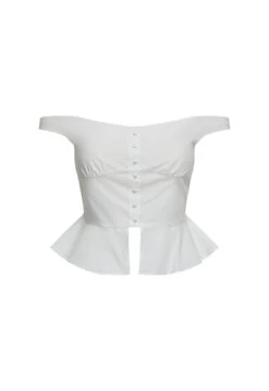 FEMME FATALE TOP - PORCELAIN -Tops To Bottoms Sales OCT GHOSTMANNEQUIN 039