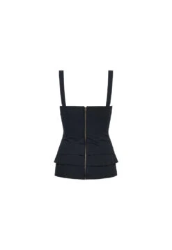 IN BLOOM TOP - ONYX -Tops To Bottoms Sales OCT GHOSTMANNEQUIN 063